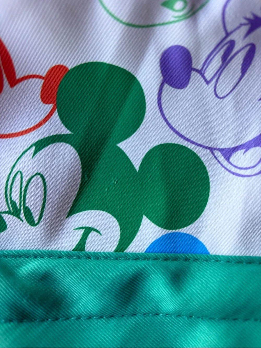 Mickey Mouse Multicolor Mini Backpack - Zara x Mickey & Friends Green Accent
